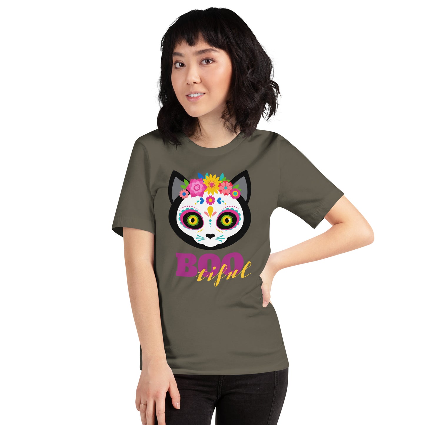 Cat Bootiful Unisex t-shirt