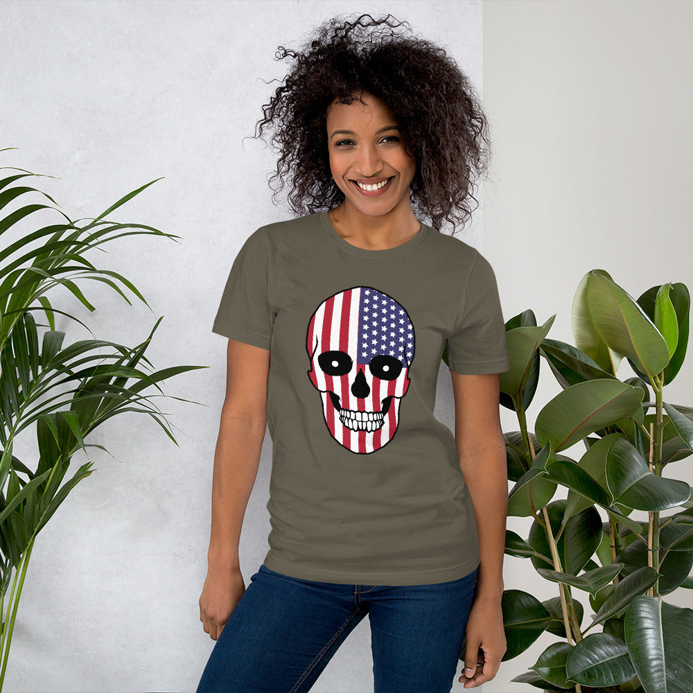 American Skull Unisex t-shirt