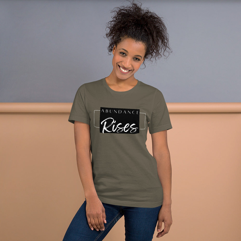 Abundance Rises Unisex t-shirt