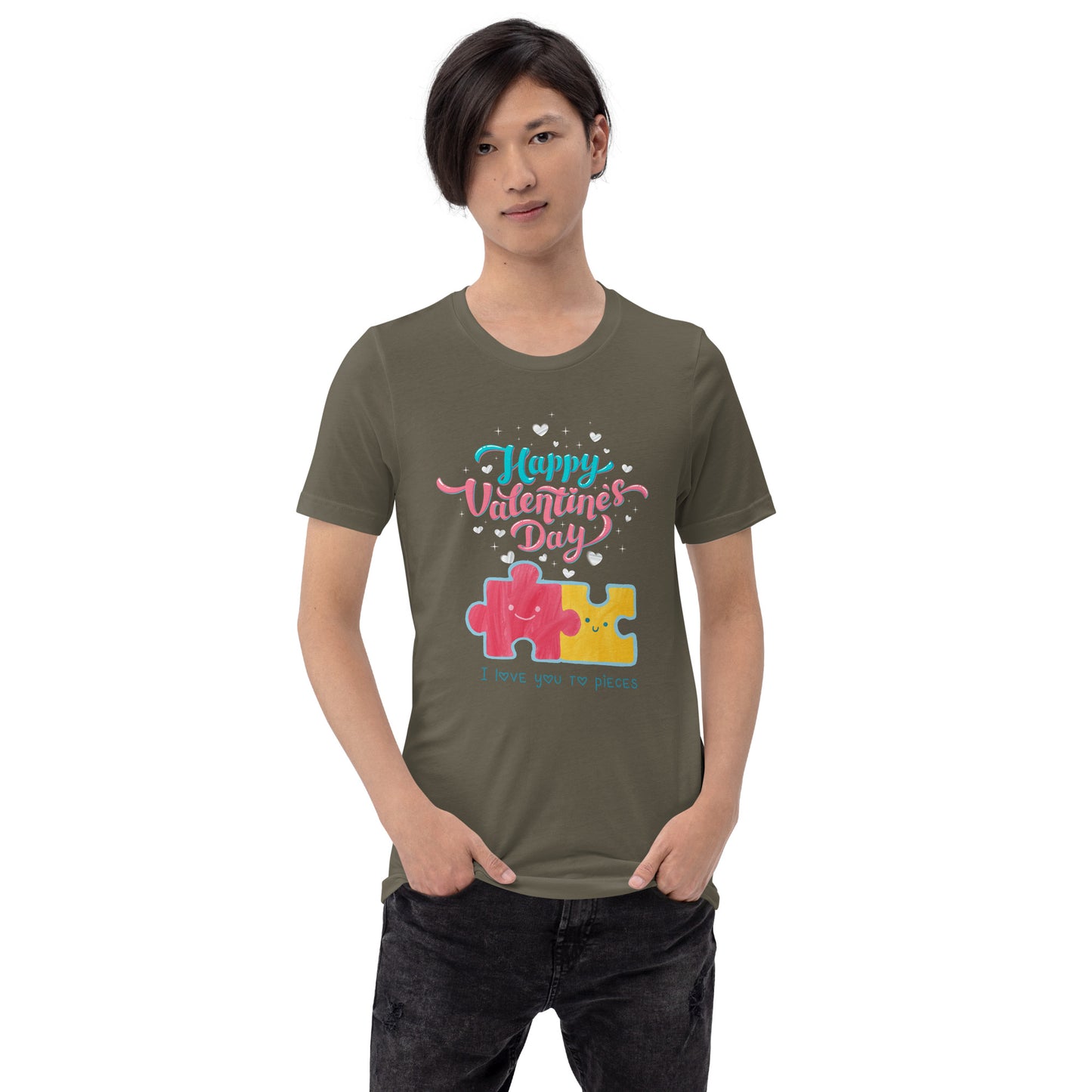 Love you to pieces Unisex t-shirt