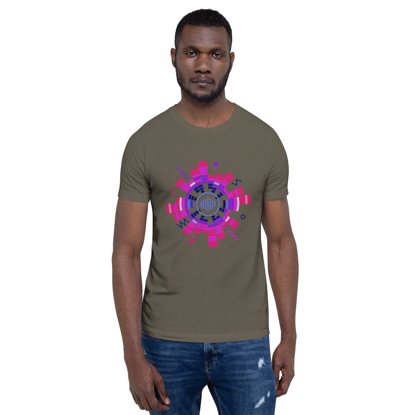 Sound Wave Unisex t-shirt