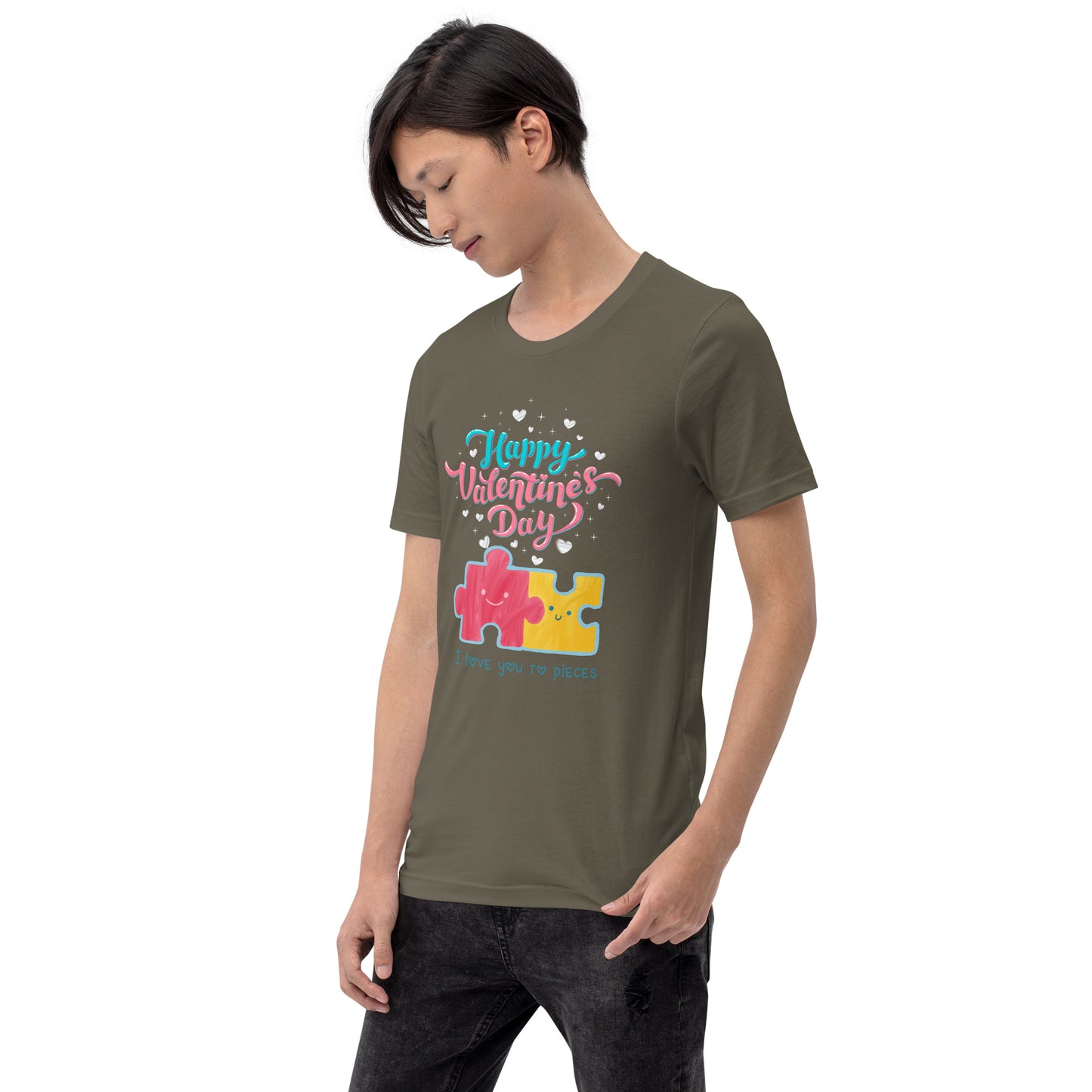 Love you to pieces Unisex t-shirt