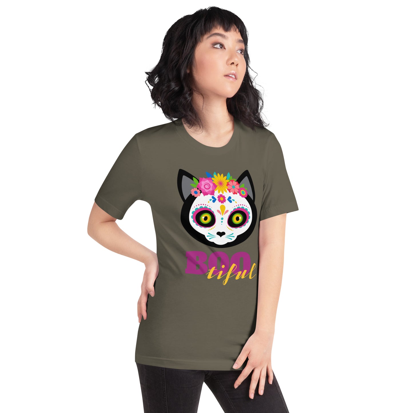 Cat Bootiful Unisex t-shirt