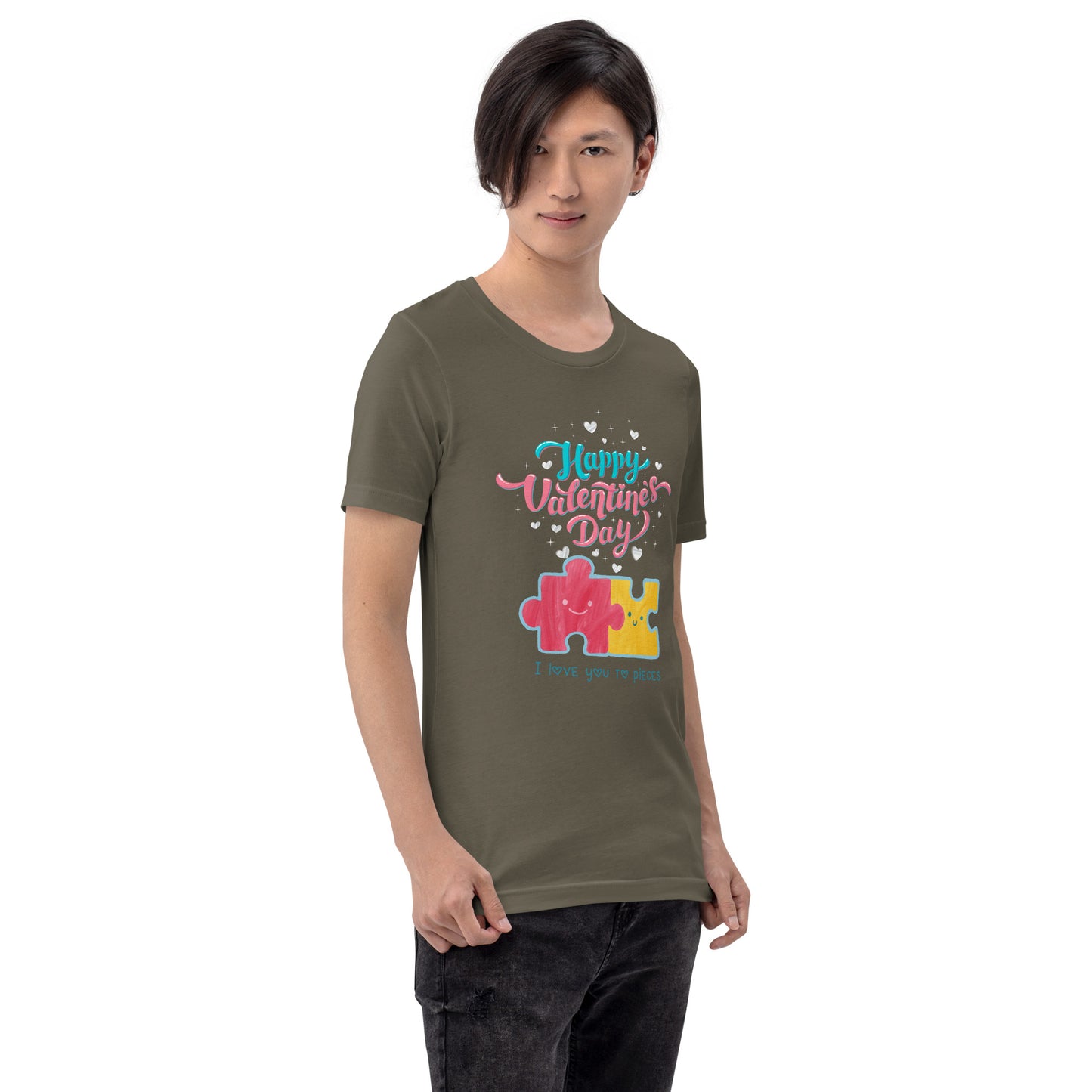 Love you to pieces Unisex t-shirt