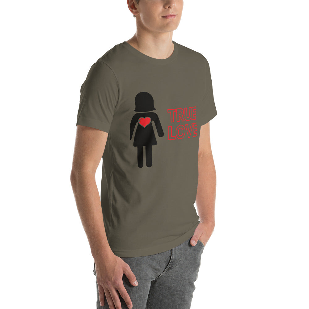 True Love Couple 1 Unisex t-shirt
