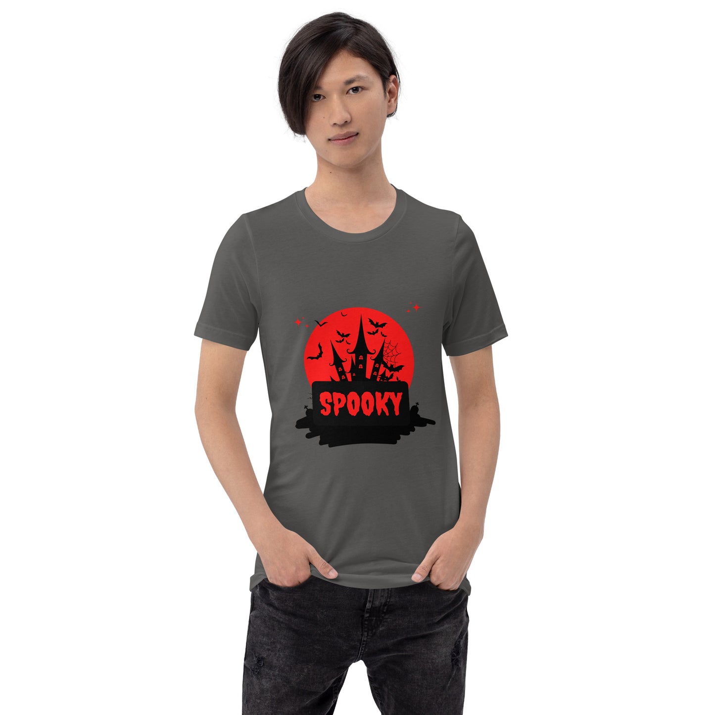 Spooky Red Unisex t-shirt