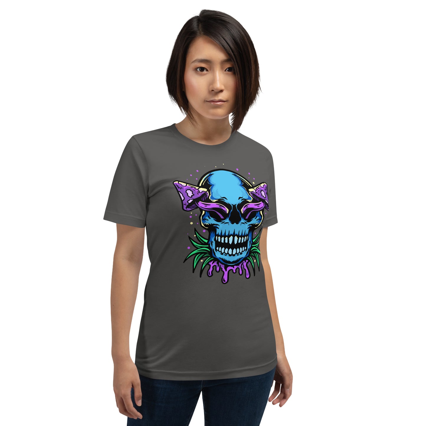 Mushroom Skull Unisex t-shirt