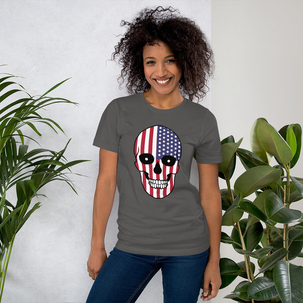 American Skull Unisex t-shirt