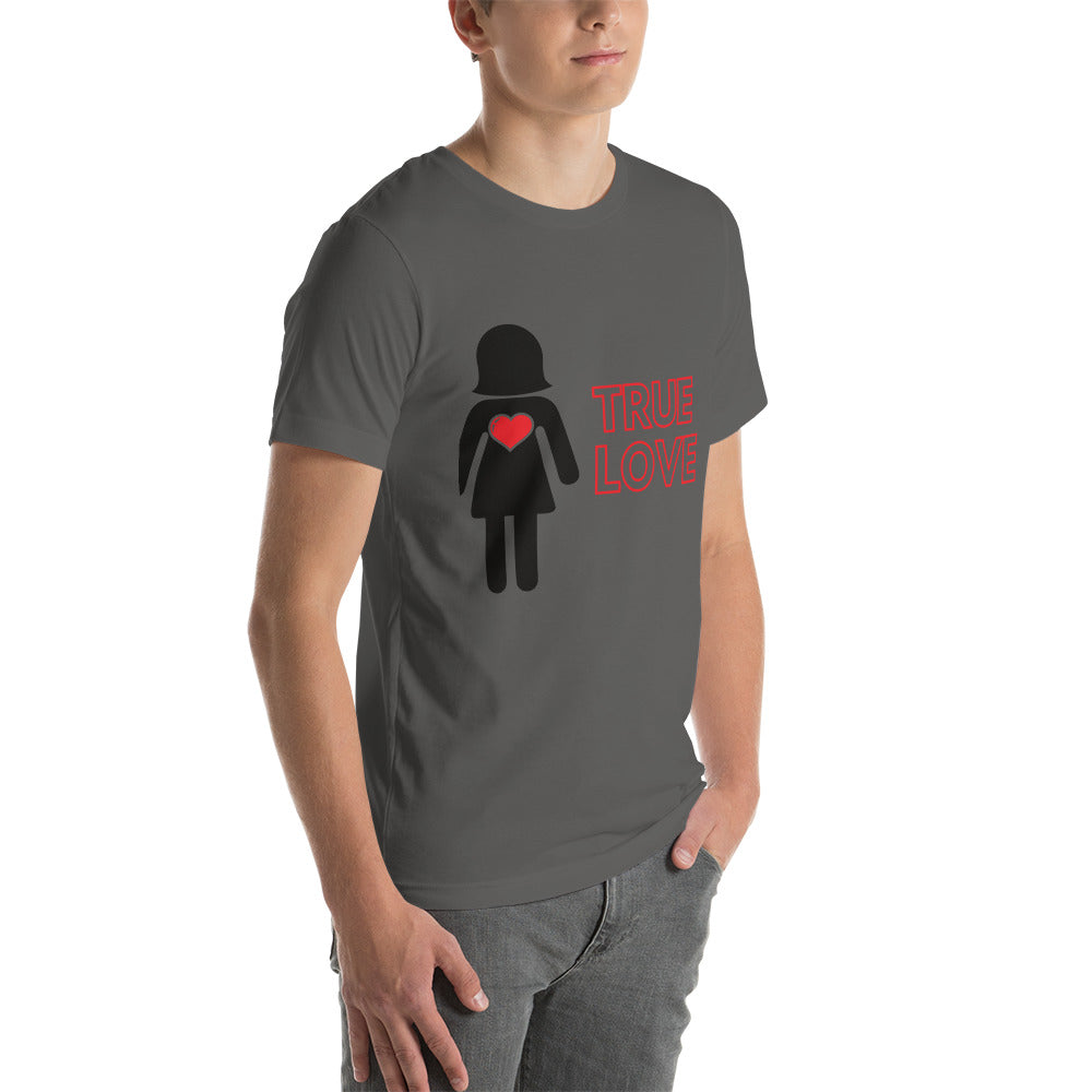 True Love Couple 1 Unisex t-shirt