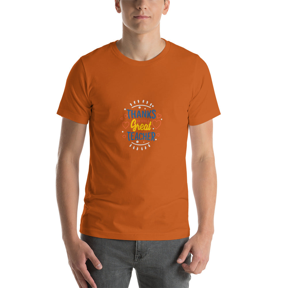 Thanks Teacher Unisex t-shirt