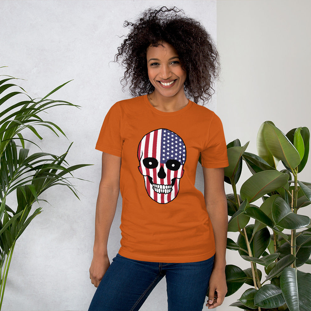 American Skull Unisex t-shirt