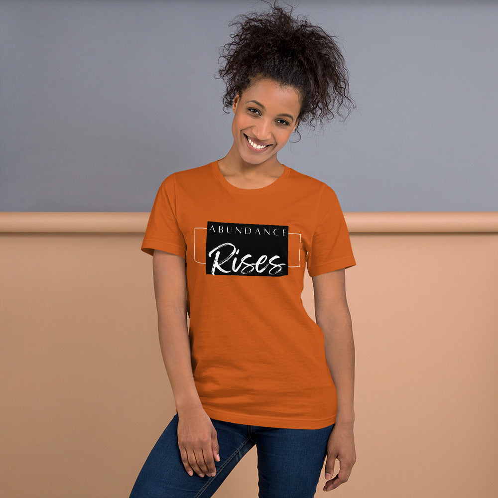 Abundance Rises Unisex t-shirt