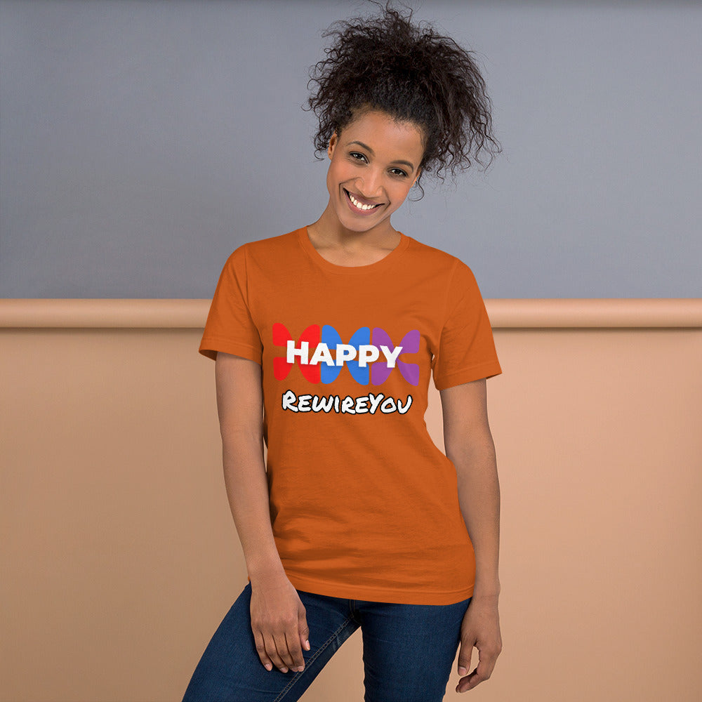 Happy Unisex t-shirt