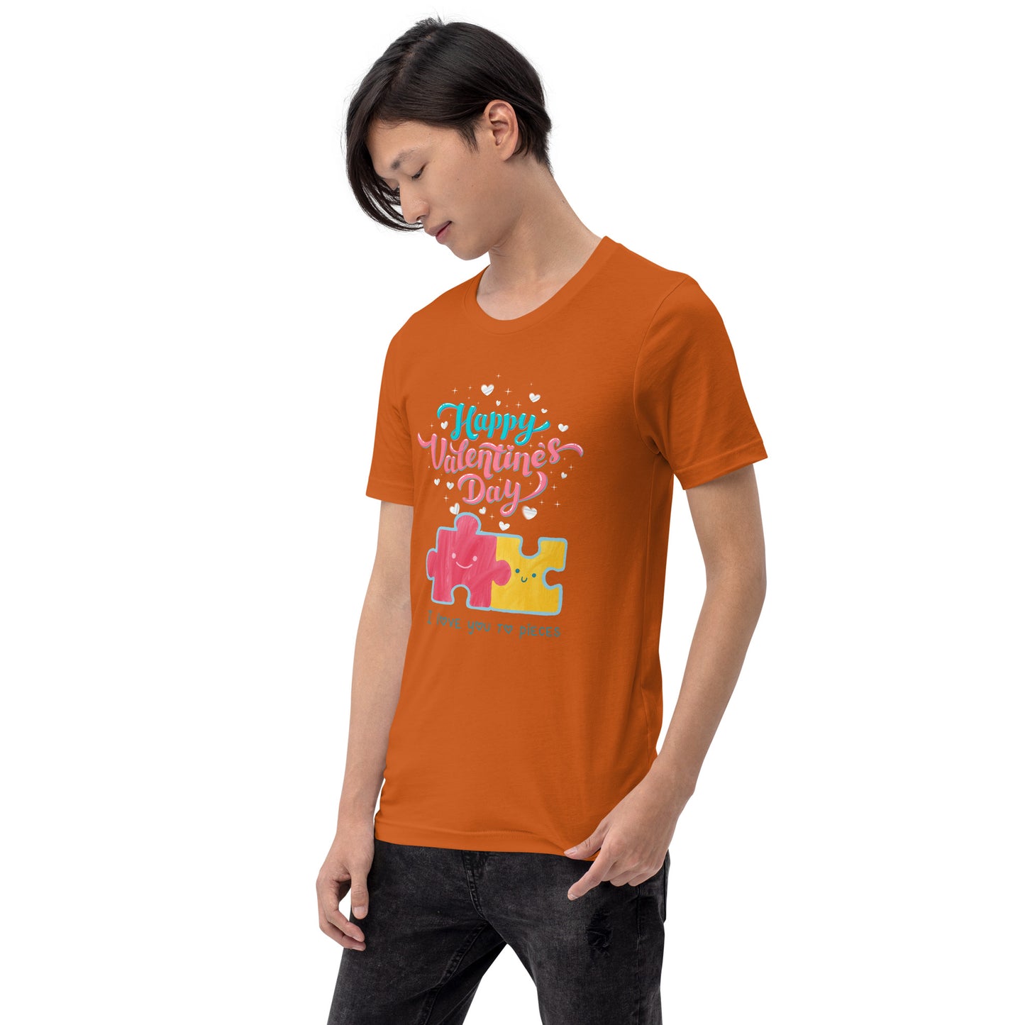 Love you to pieces Unisex t-shirt