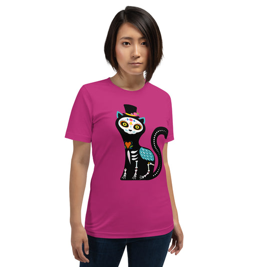 Halloween Cat Unisex t-shirt