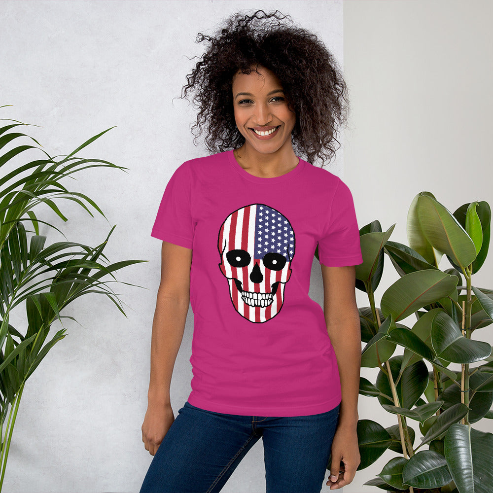 American Skull Unisex t-shirt
