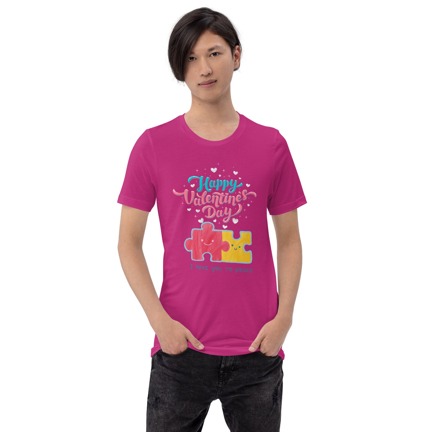 Love you to pieces Unisex t-shirt