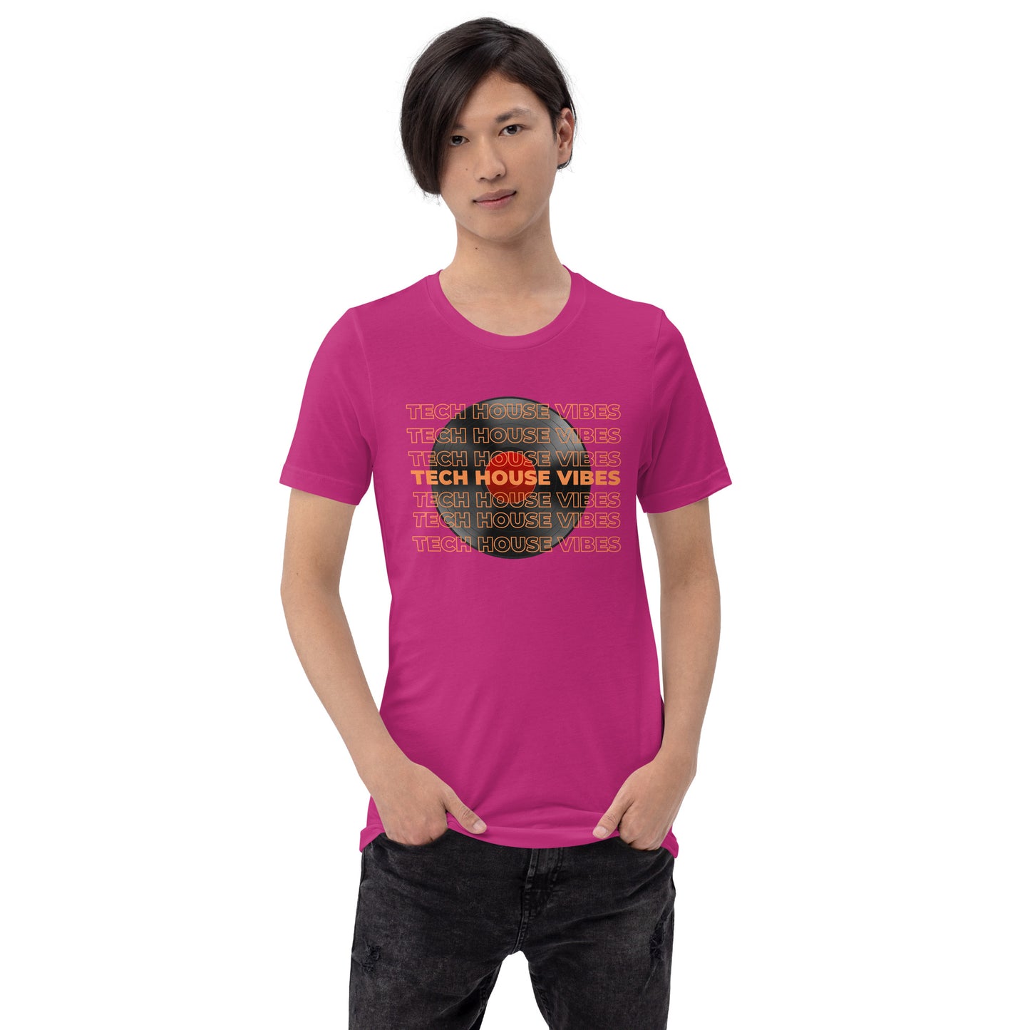Tech House Vibes Unisex t-shirt