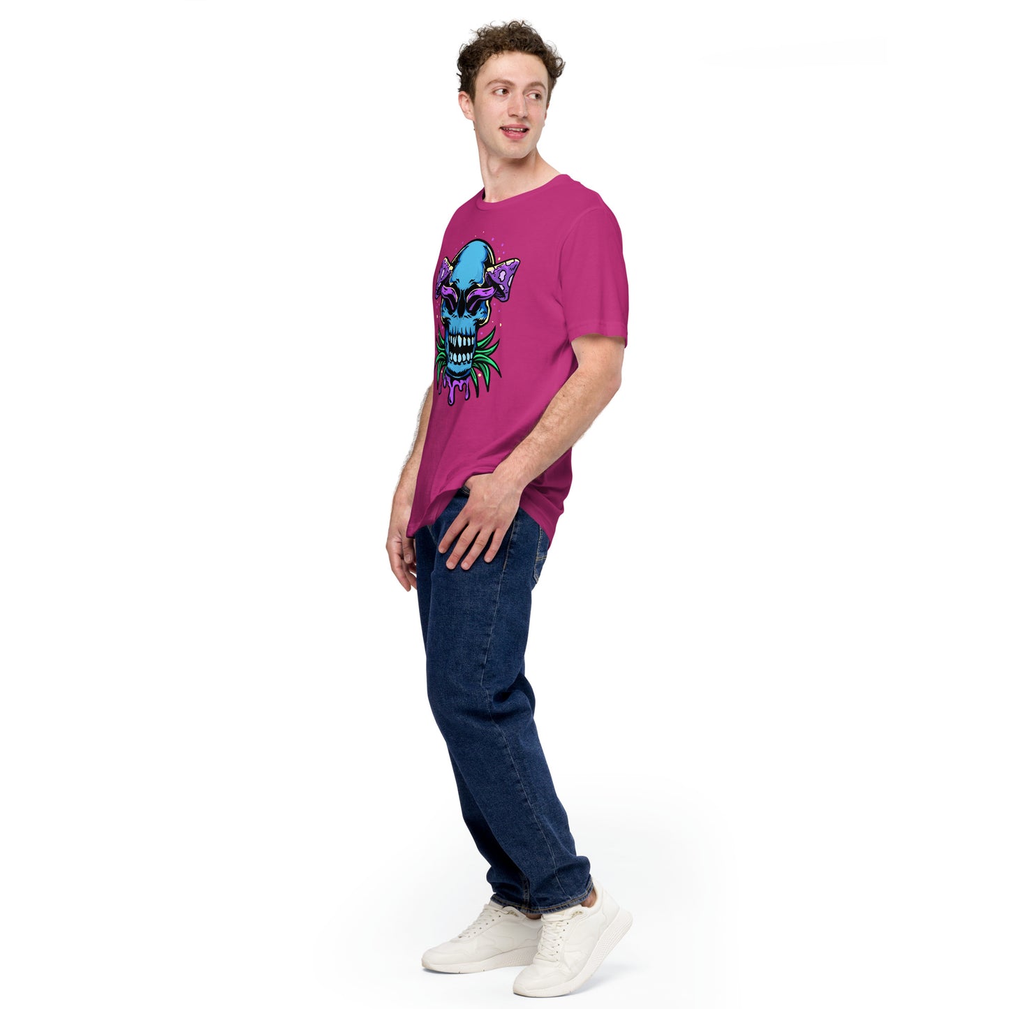 Mushroom Skull Unisex t-shirt