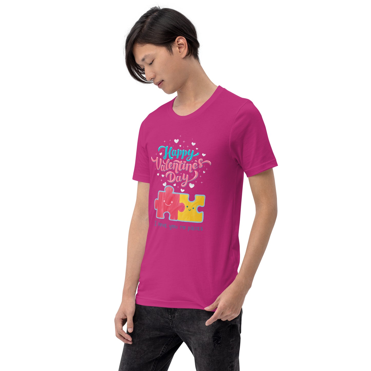Love you to pieces Unisex t-shirt