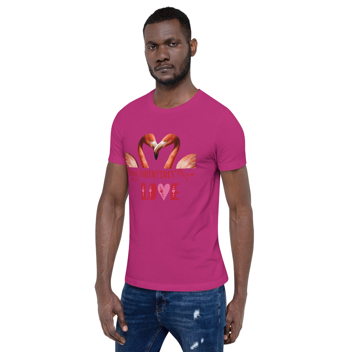Happy Valentine's Day Love Unisex t-shirt