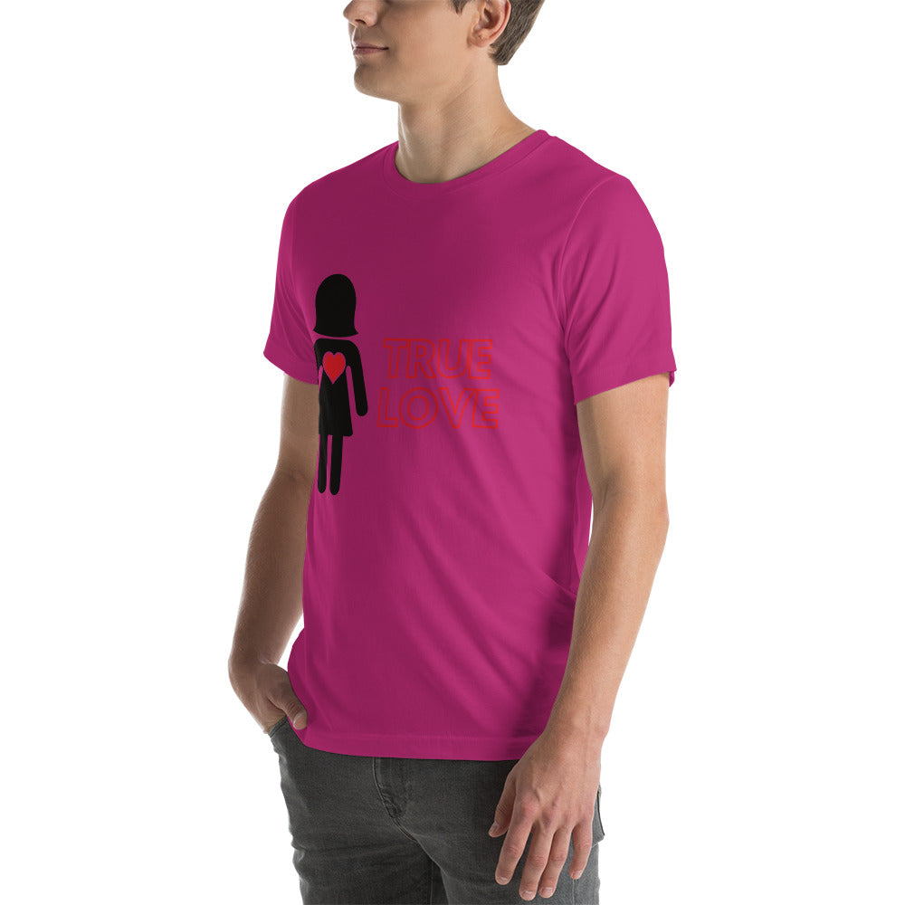 True Love Couple 1 Unisex t-shirt
