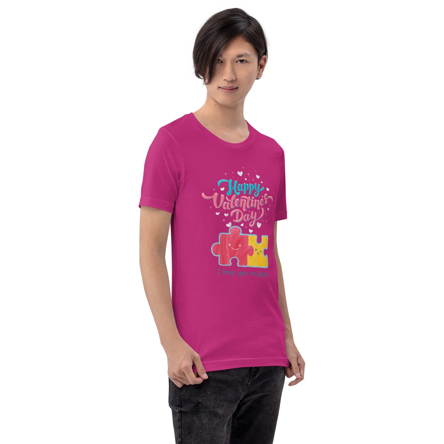 Love you to pieces Unisex t-shirt