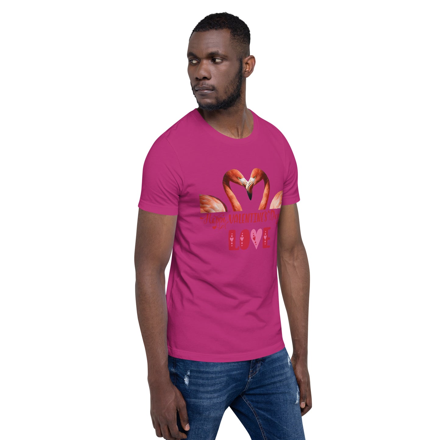 Happy Valentine's Day Love Unisex t-shirt