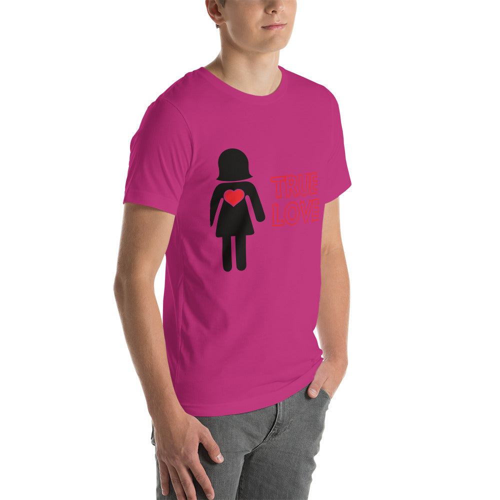 True Love Couple 1 Unisex t-shirt