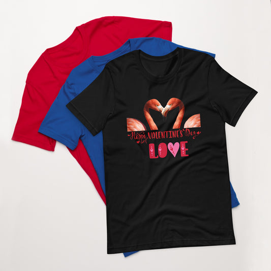 Happy Valentine's Day Love Unisex t-shirt