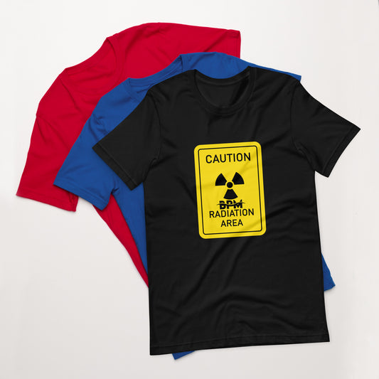 Bpm Radiation Area Unisex t-shirt