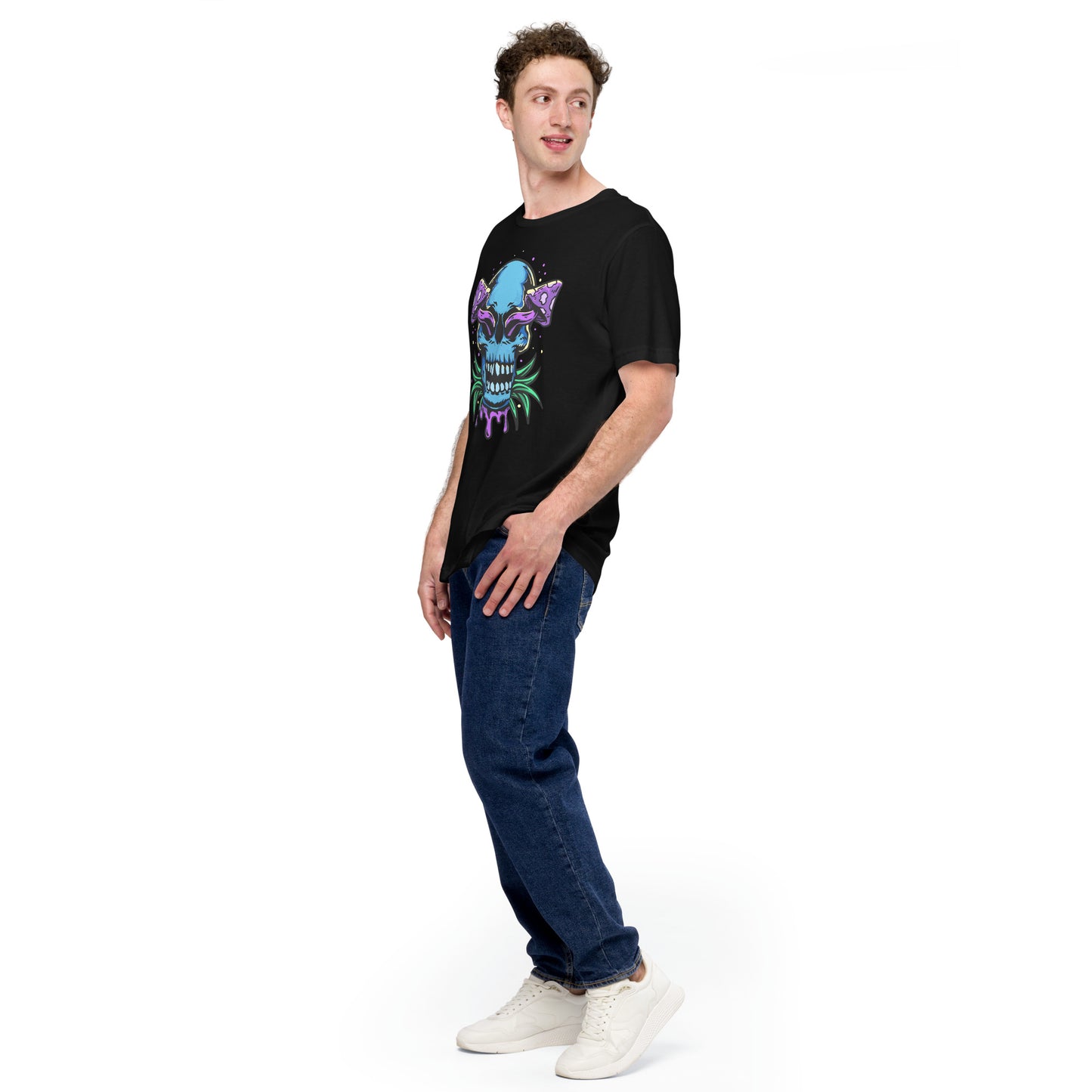 Mushroom Skull Unisex t-shirt