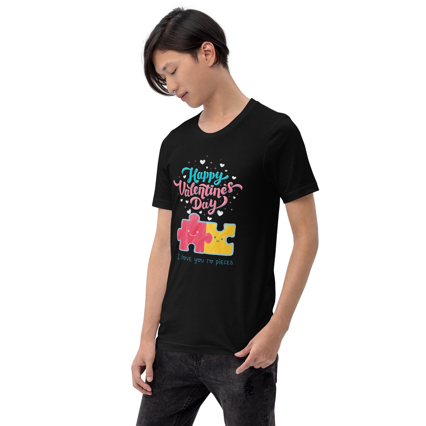 Love you to pieces Unisex t-shirt