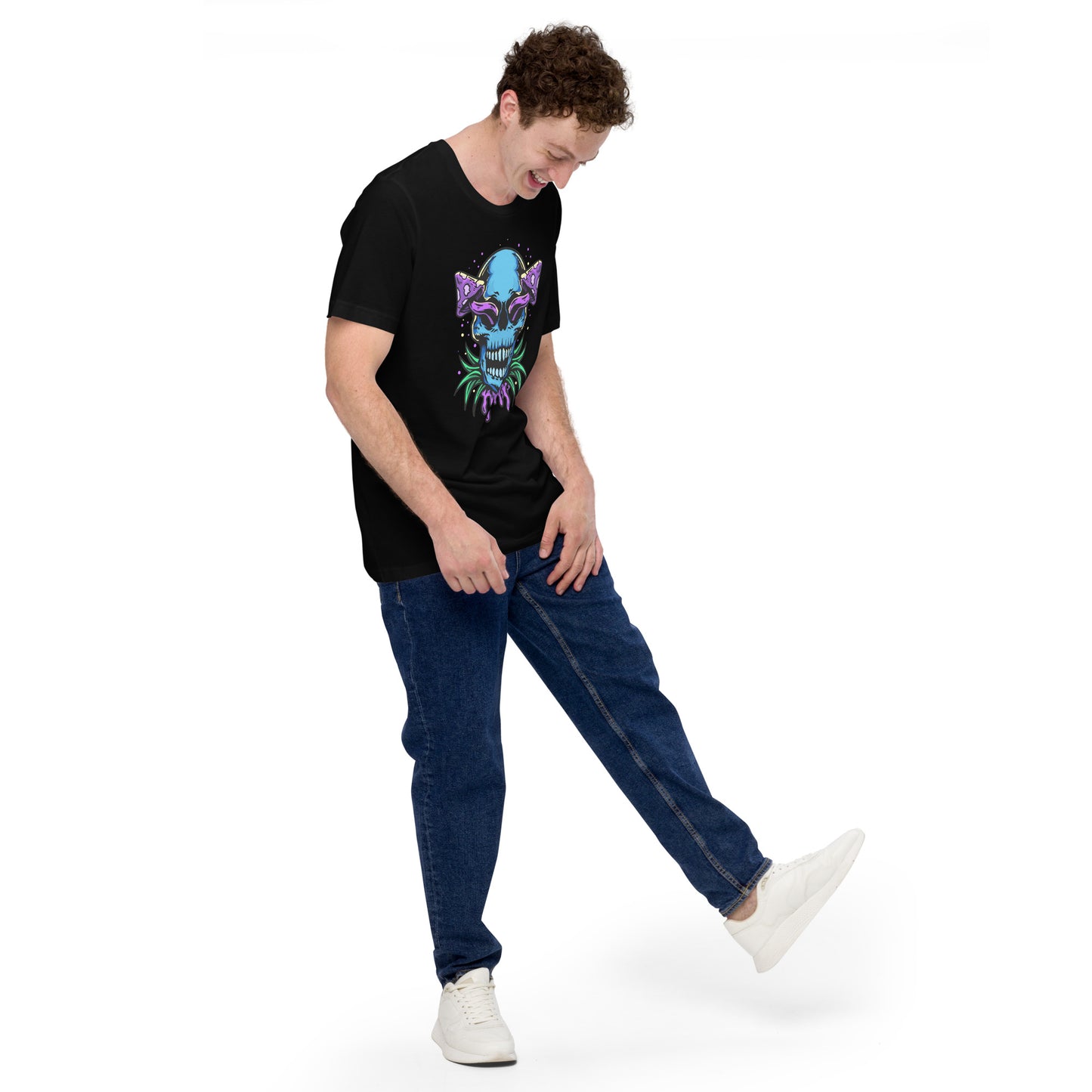 Mushroom Skull Unisex t-shirt