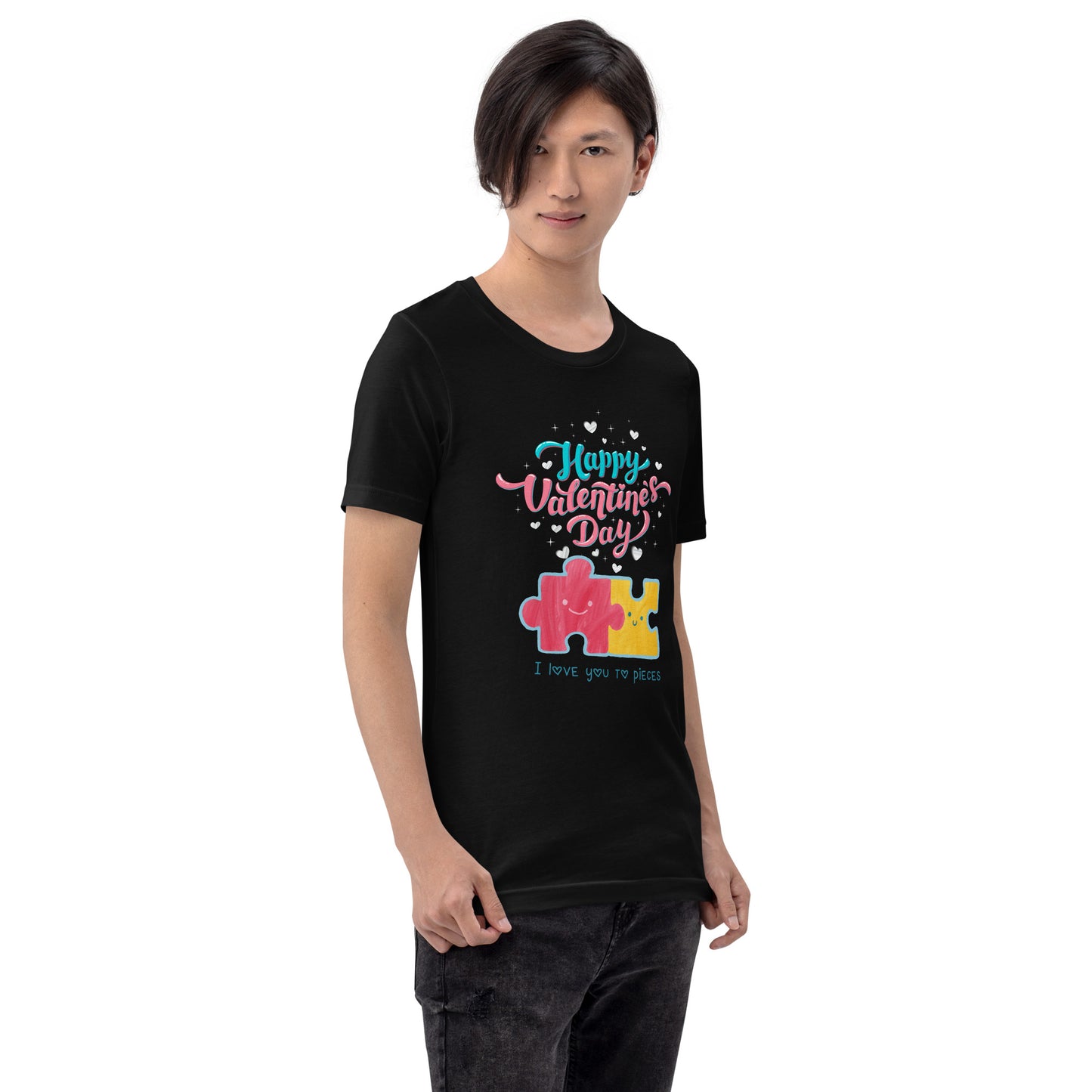 Love you to pieces Unisex t-shirt