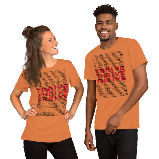 Thrive 6 Unisex t-shirt