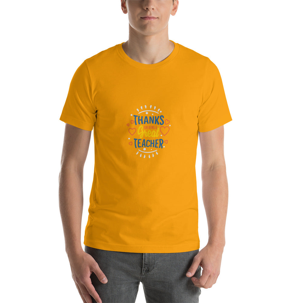 Thanks Teacher Unisex t-shirt