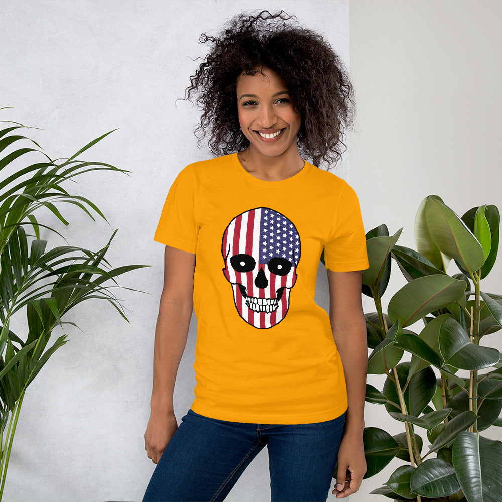 American Skull Unisex t-shirt