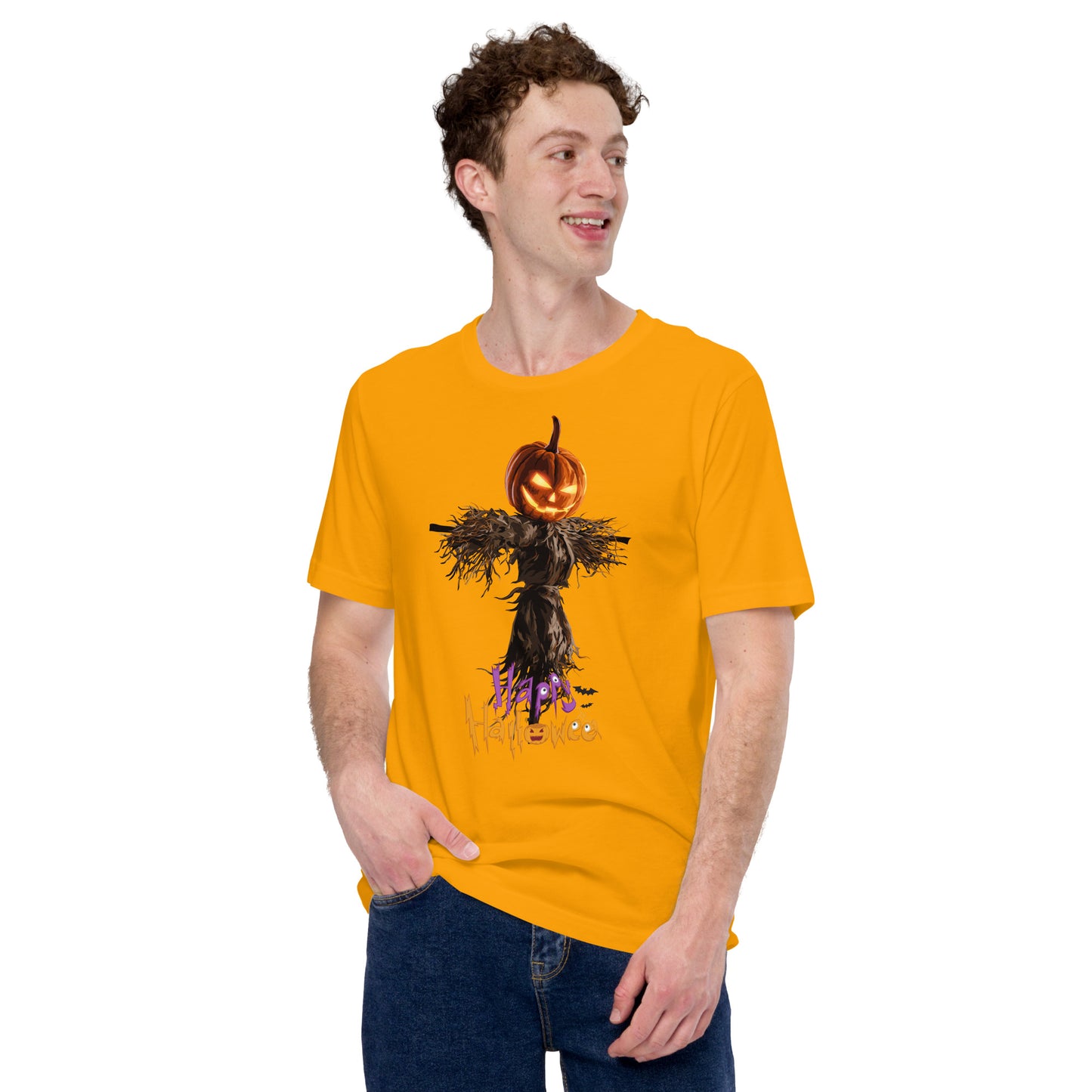 Scarecrow Halloween Unisex t-shirt
