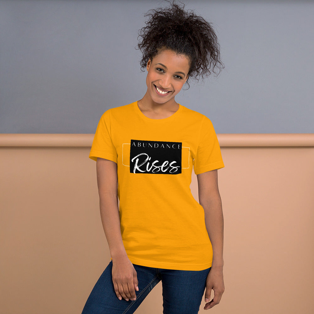 Abundance Rises Unisex t-shirt