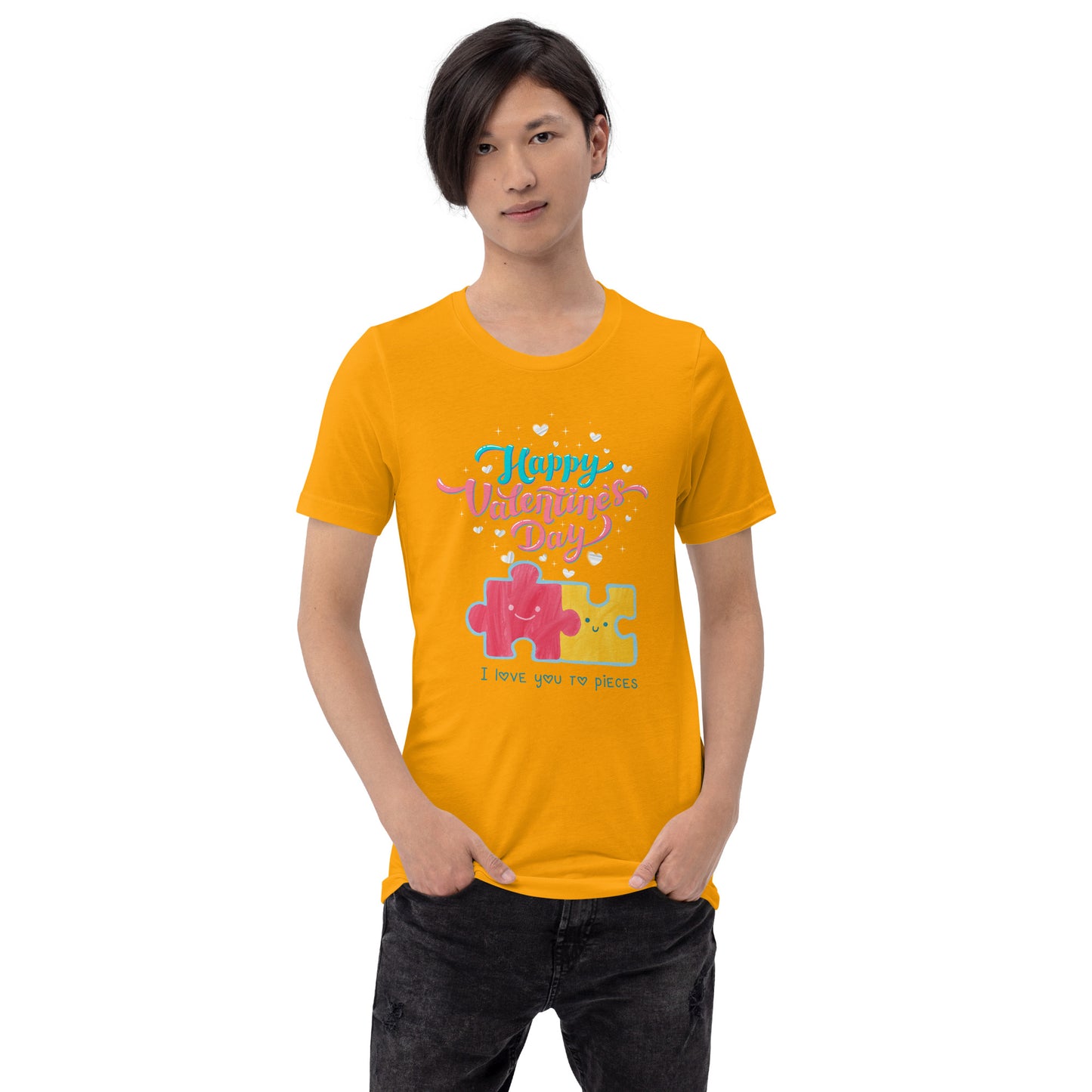 Love you to pieces Unisex t-shirt
