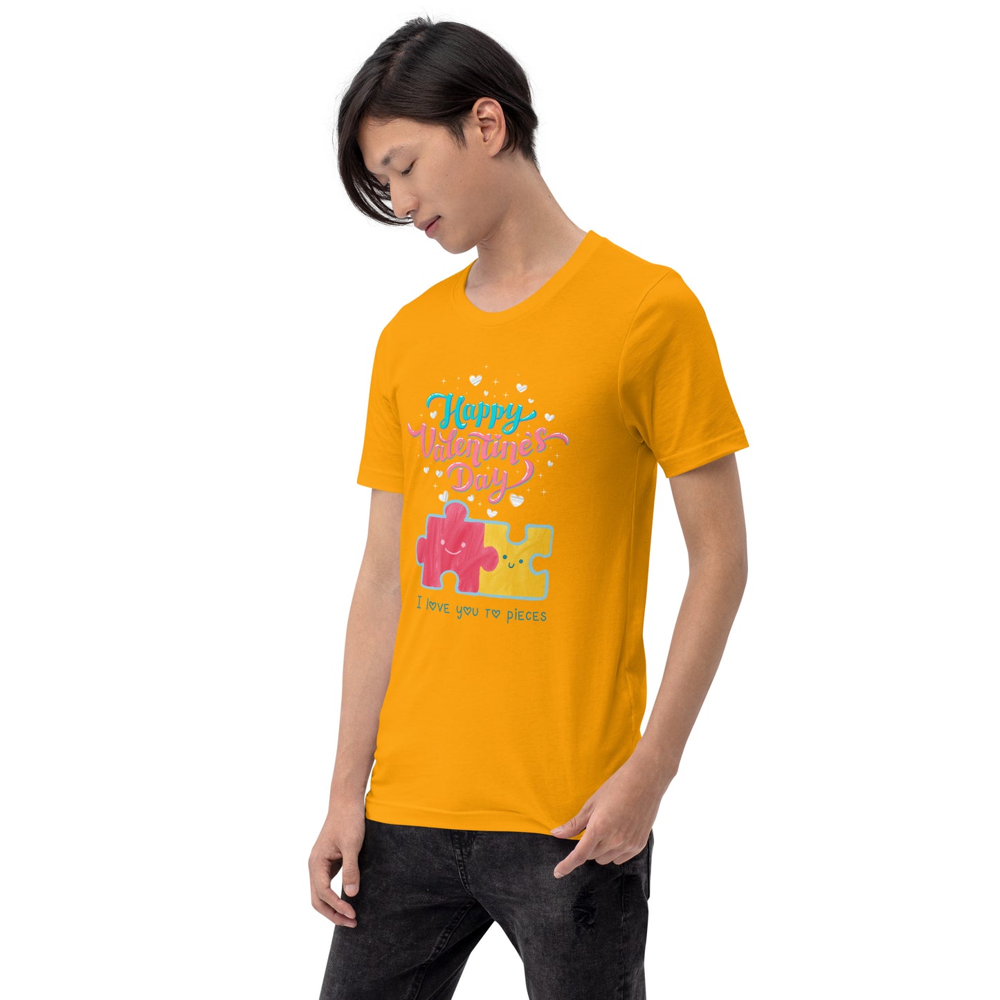 Love you to pieces Unisex t-shirt