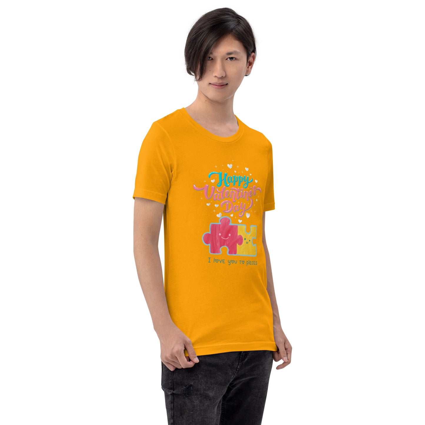 Love you to pieces Unisex t-shirt