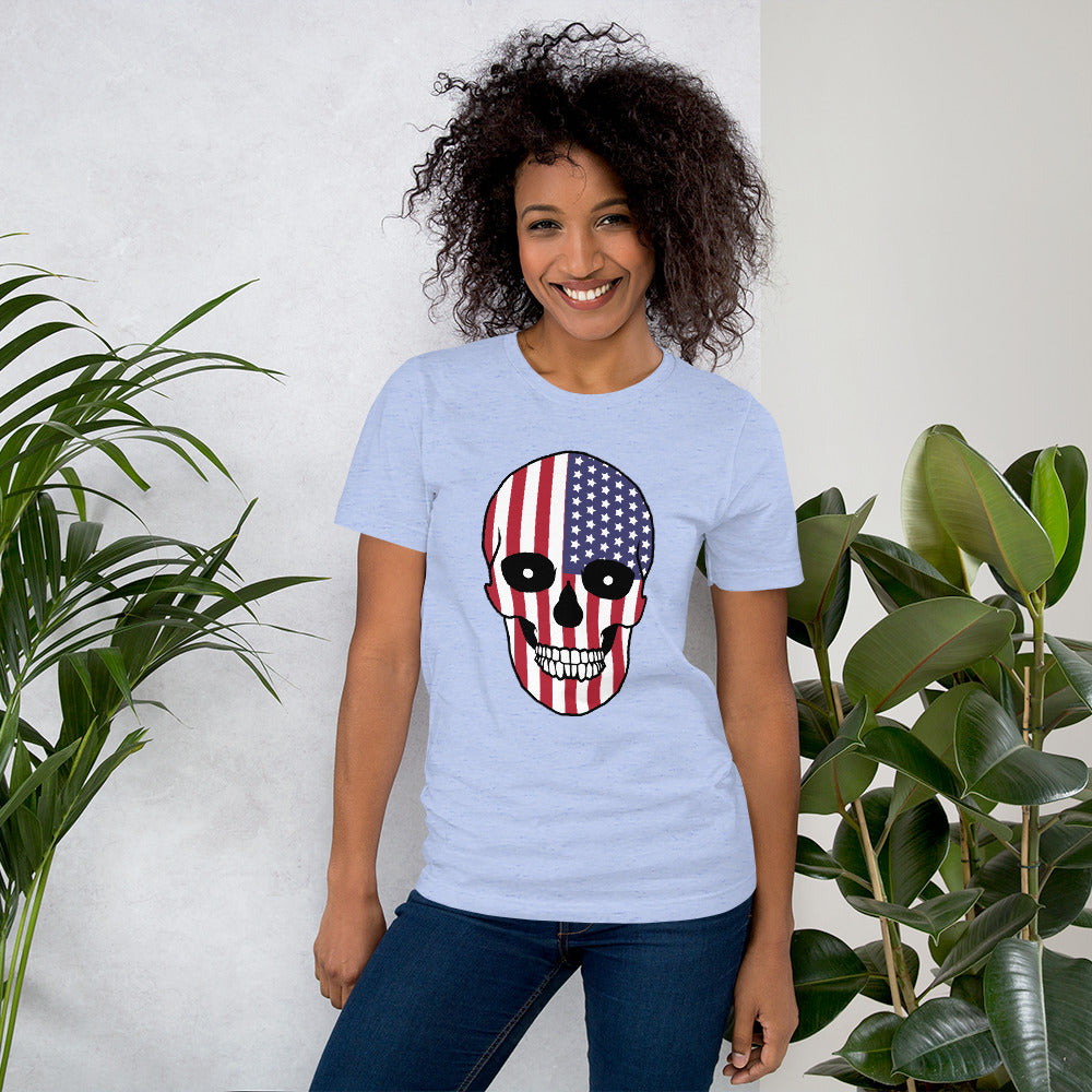 American Skull Unisex t-shirt