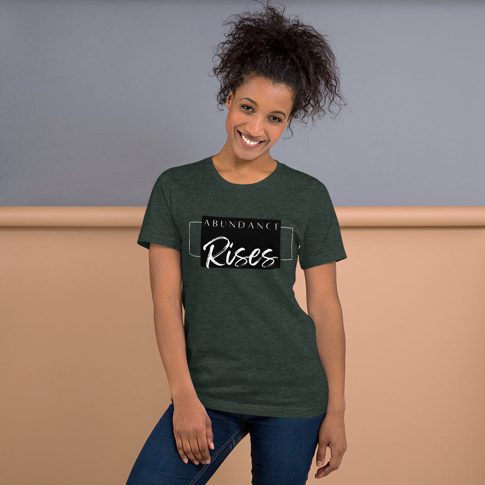Abundance Rises Unisex t-shirt
