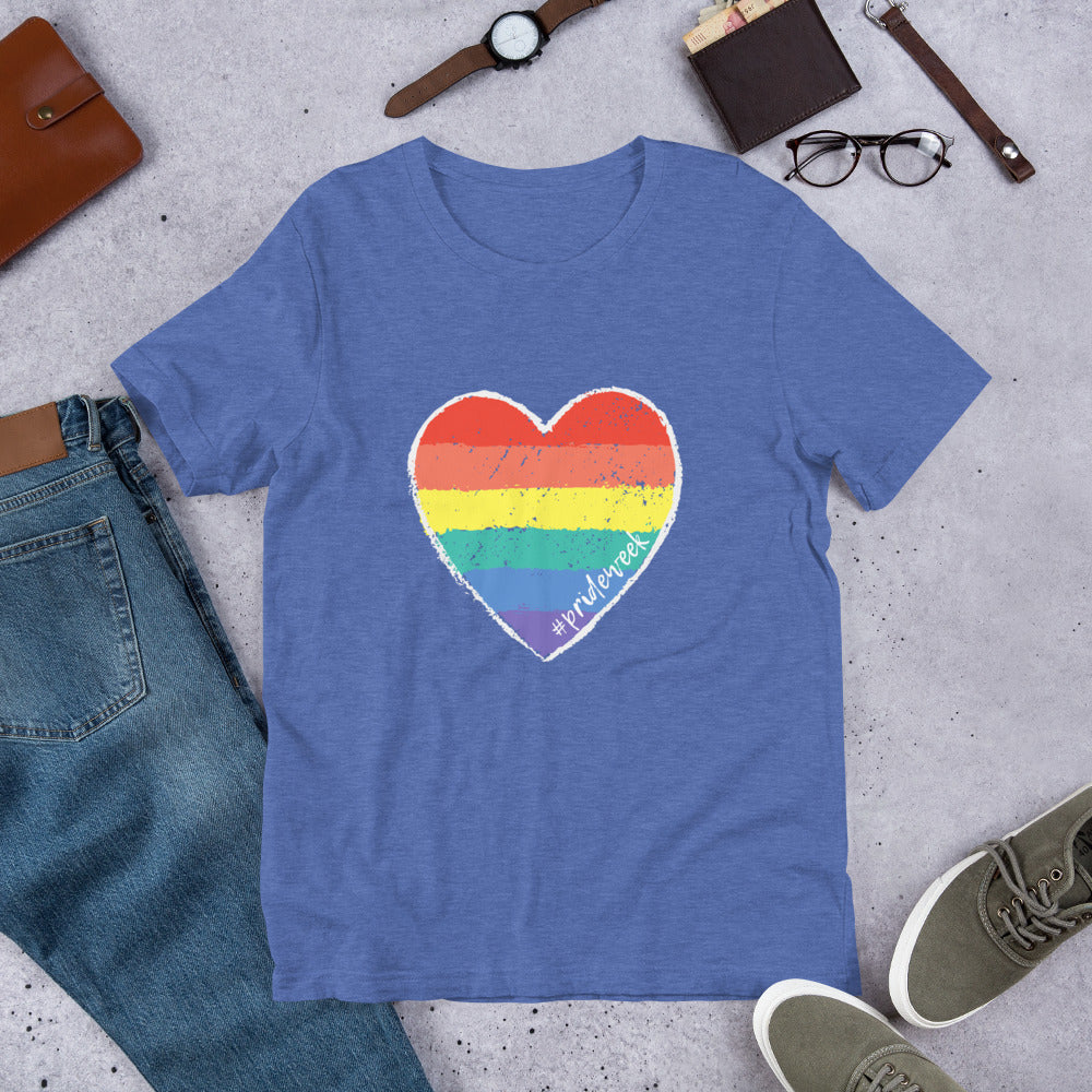 Pride heart Unisex t-shirt