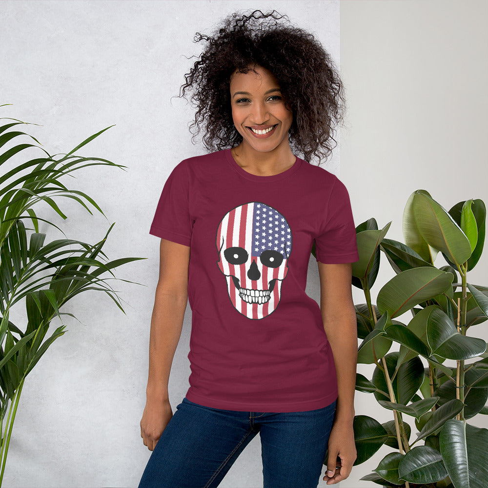 American Skull Unisex t-shirt