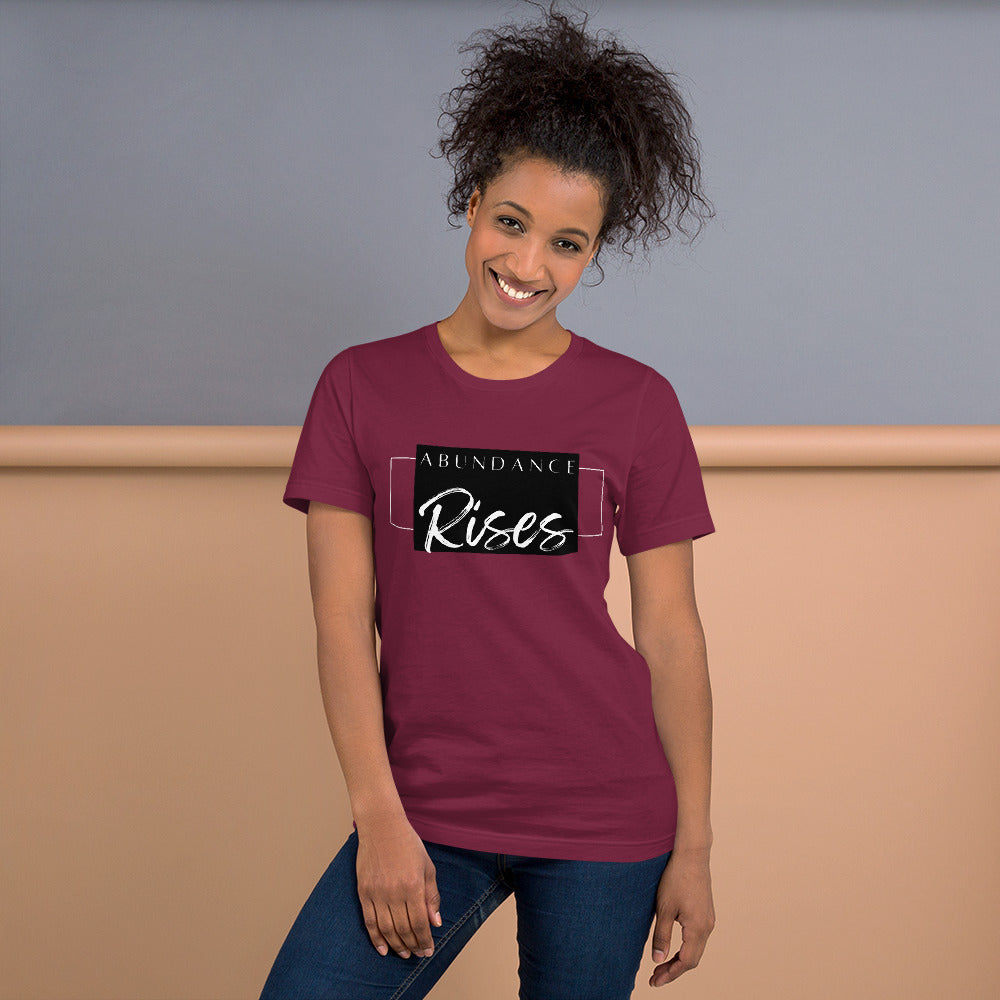 Abundance Rises Unisex t-shirt