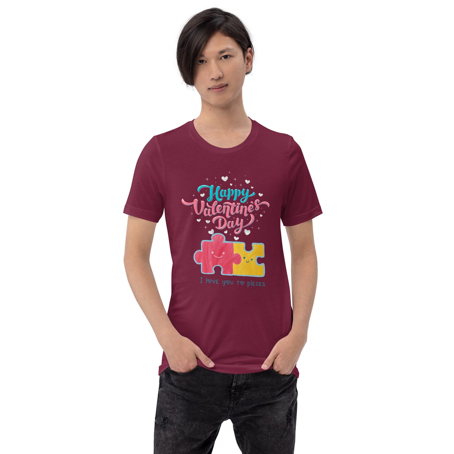 Love you to pieces Unisex t-shirt