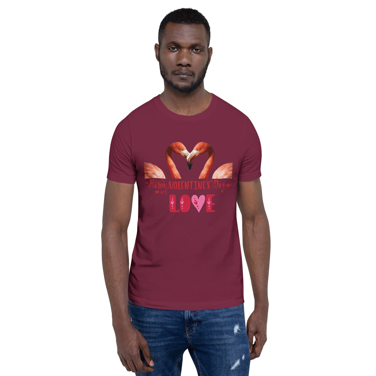 Happy Valentine's Day Love Unisex t-shirt